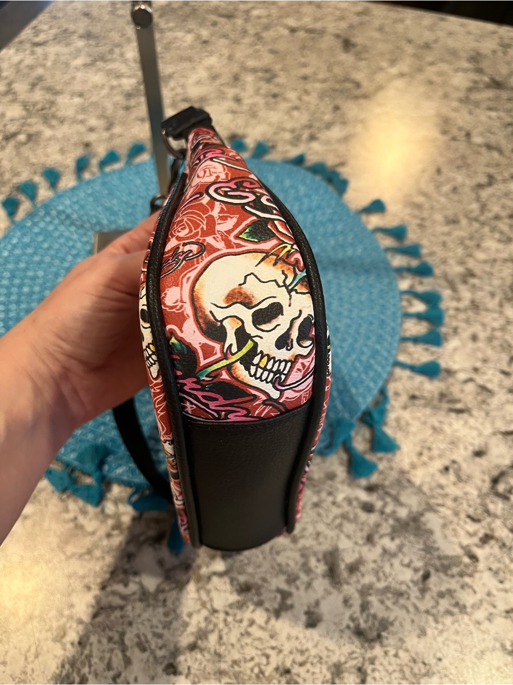 Ed Hardy Mini Handbag New - Picture 10 of 11